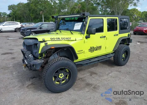 2016 Jeep Wrangler Unlimited Sport from USA, damaged, VIN 1C4BJWDG2GL324205